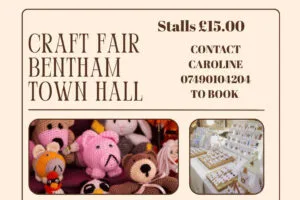 Bentham Craft Fair - 26th July 2025 - Stall