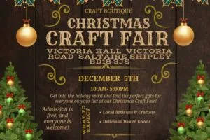 Christmas Craft Fair - 5th December - Stall