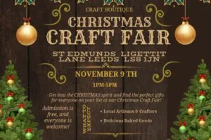 Christmas Craft Fair - 9th November - Stall